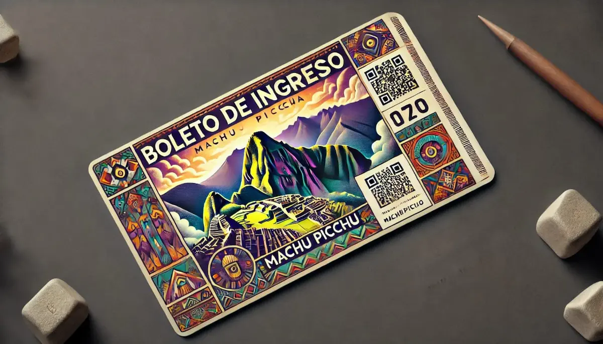 Boleto de entrada a Machu Picchu, información sobre tipos de tickets, horarios y cómo comprar el acceso al santuario histórico.