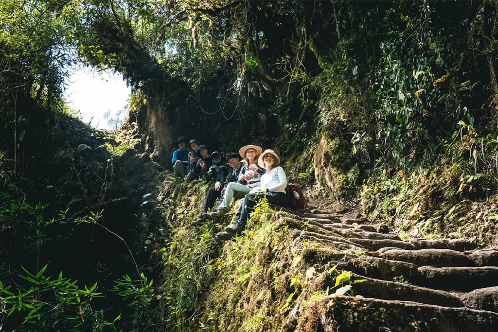 Foto del Camino Inca del dia 3