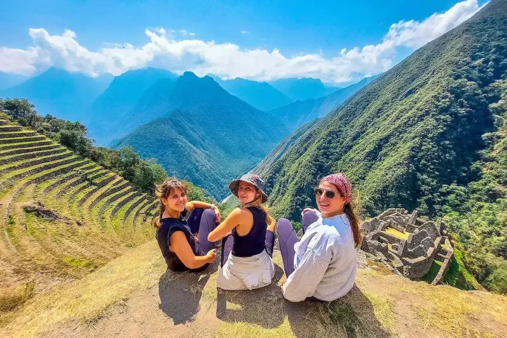 Camino Inca para Machu Picchu en el 3er dia en Wiñaywayna