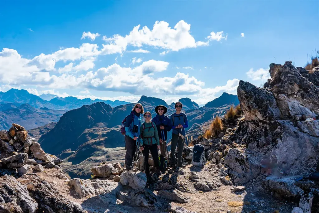 Abra del Condor en el Lares Trek tour.