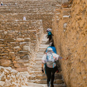 Fortaleza inca de Ollantaytambo en el Valle Sagrado de los Incas, parada clave en el camino hacia Machu Picchu